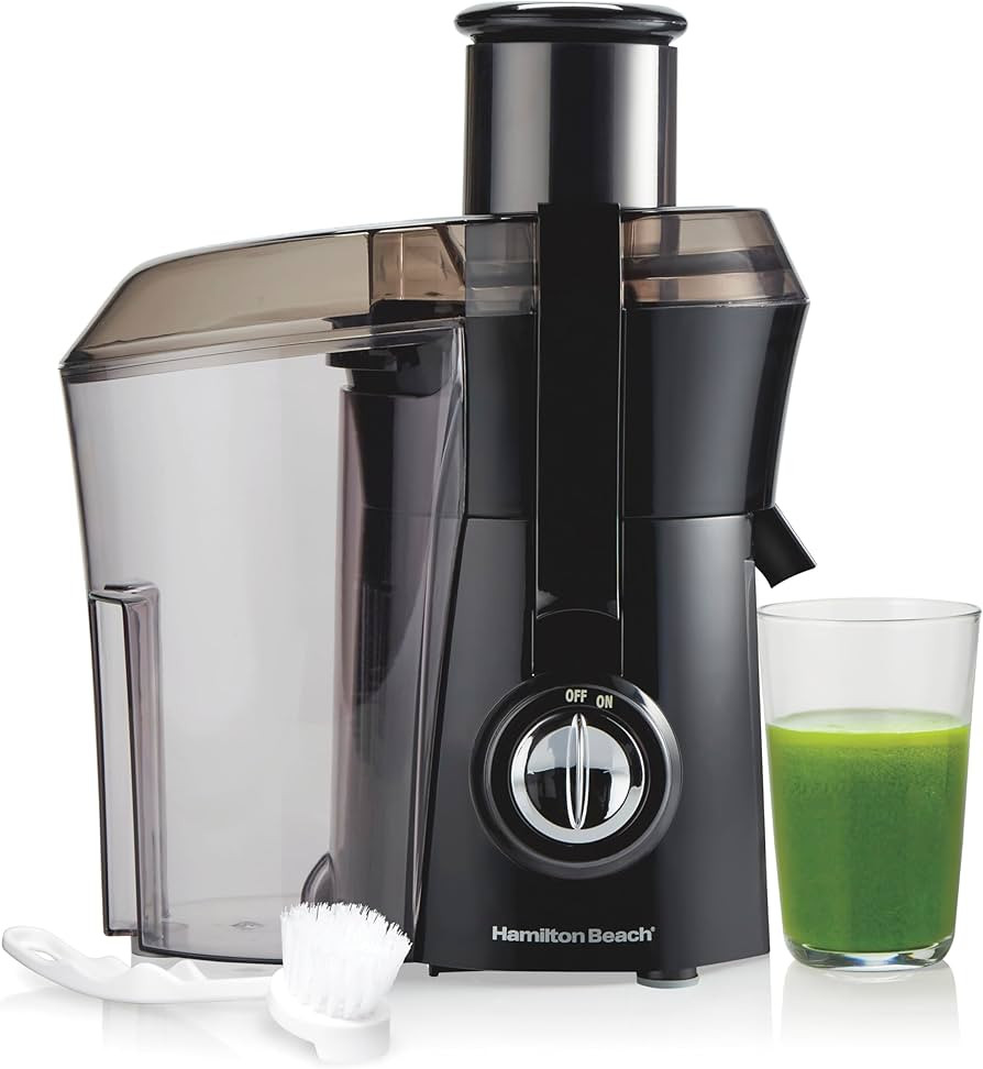 Hamilton Beach Juicer Machine, Big Mouth Large 3” Feed Chute for Whole Fruits and Vegetables, E... | Amazon (US)