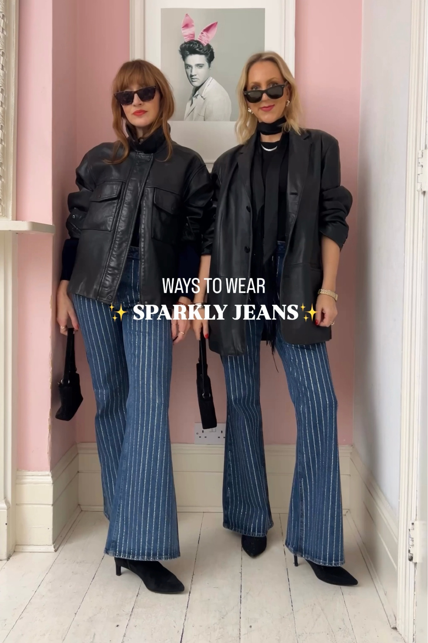 Aligne sparkly crystal jeans 

#LTKuk #LTKfestive