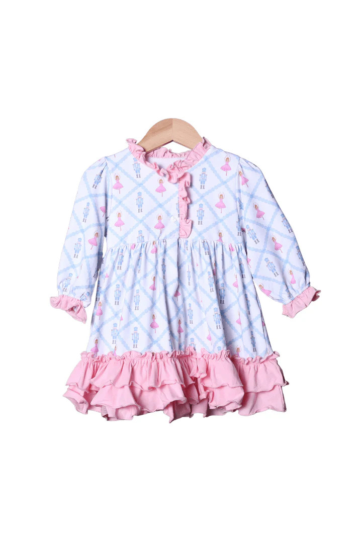 Nutcracker Knit Twirl Gown | The Smocked Flamingo