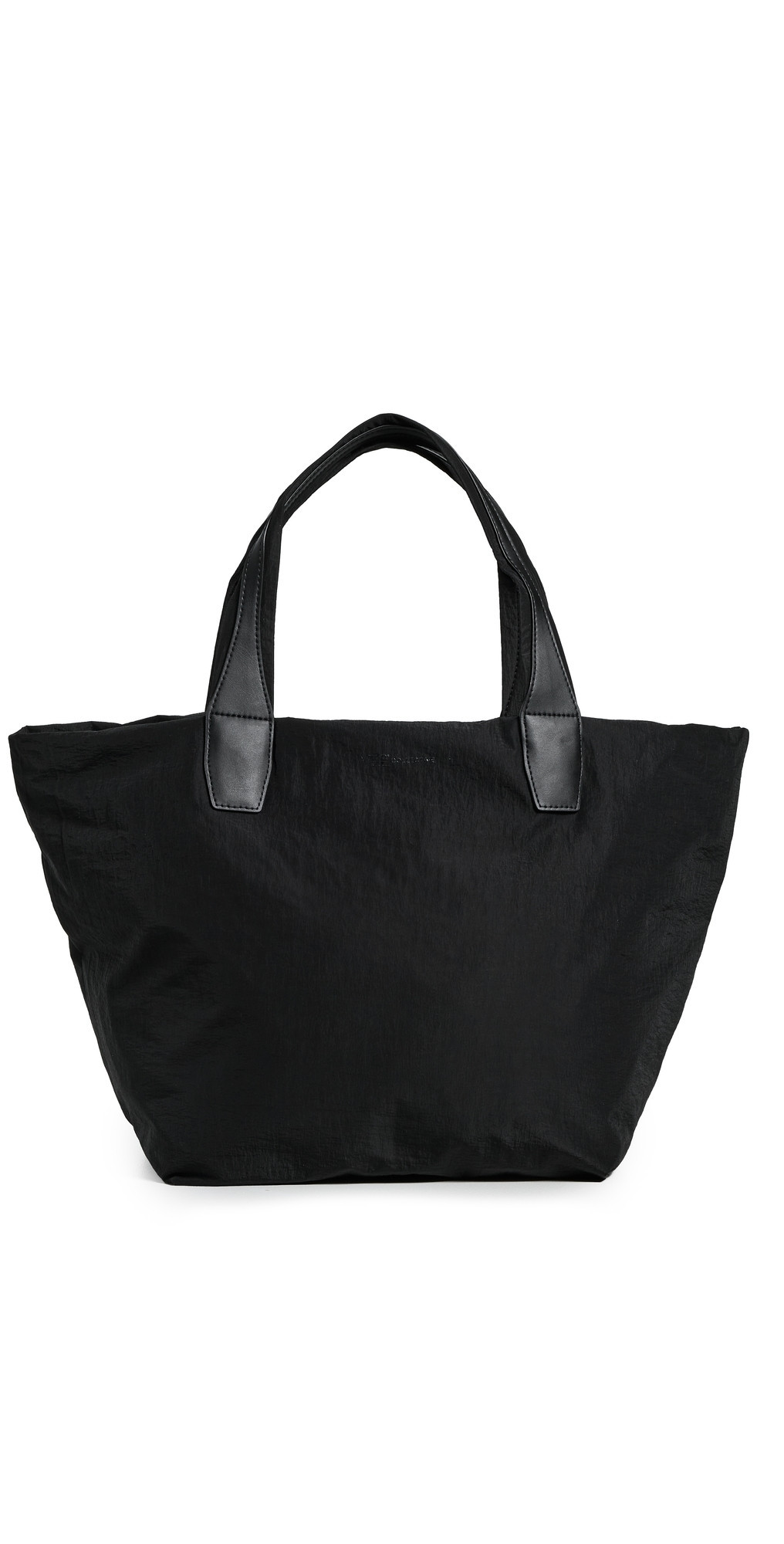 Vee Collective Porter Essence Medium Tote Black Paper Black One Size | Shopbop