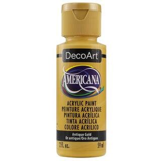 Americana® Acrylic Paint, 2 oz By Deco Art in Antique Gold | Michaels® | Michaels Stores