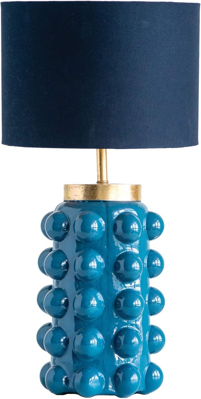 Creative Co-Op Table Lamp, Teal Blue | Amazon (US)