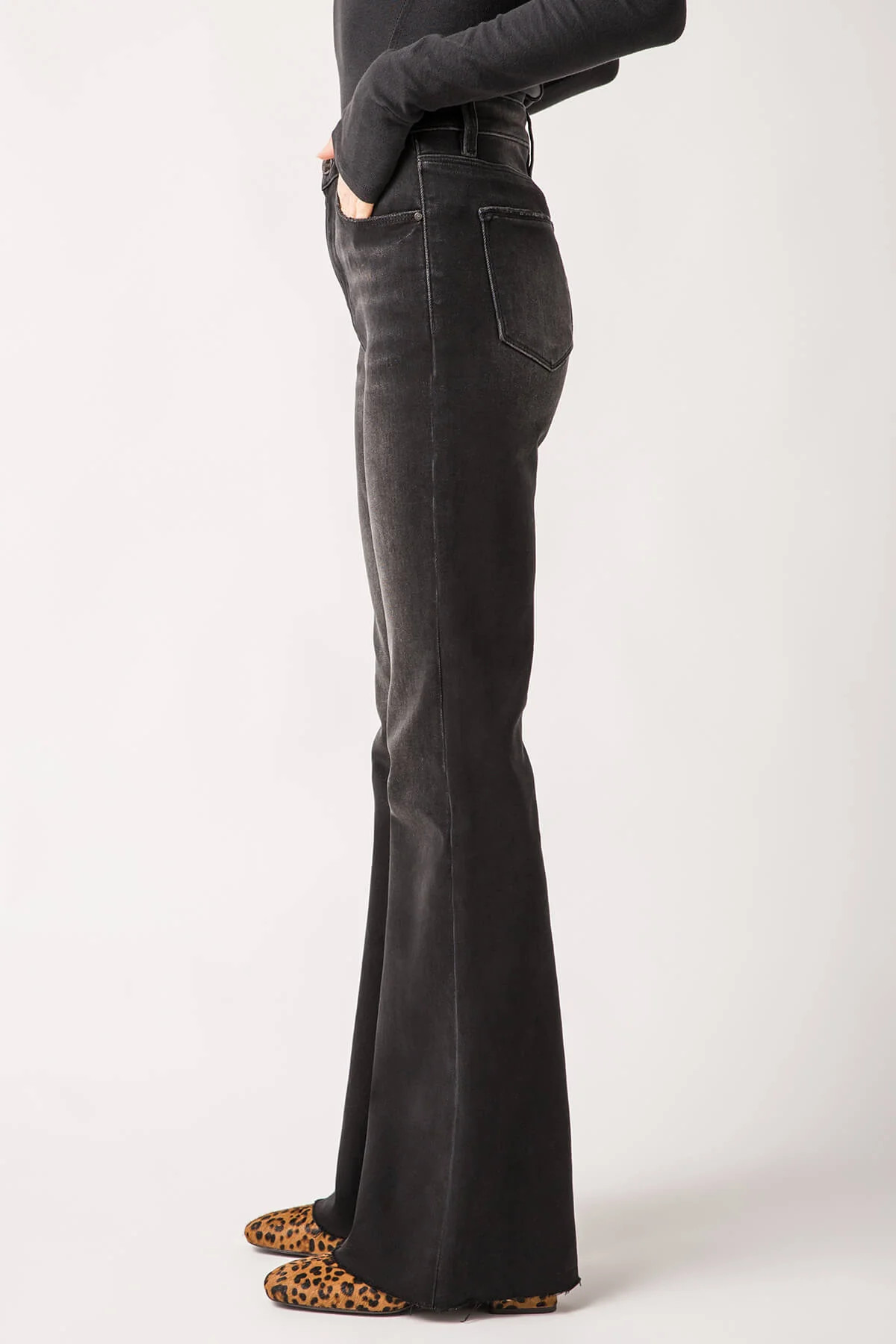 Risen Harper High Rise Boot Cut Jeans | Social Threads