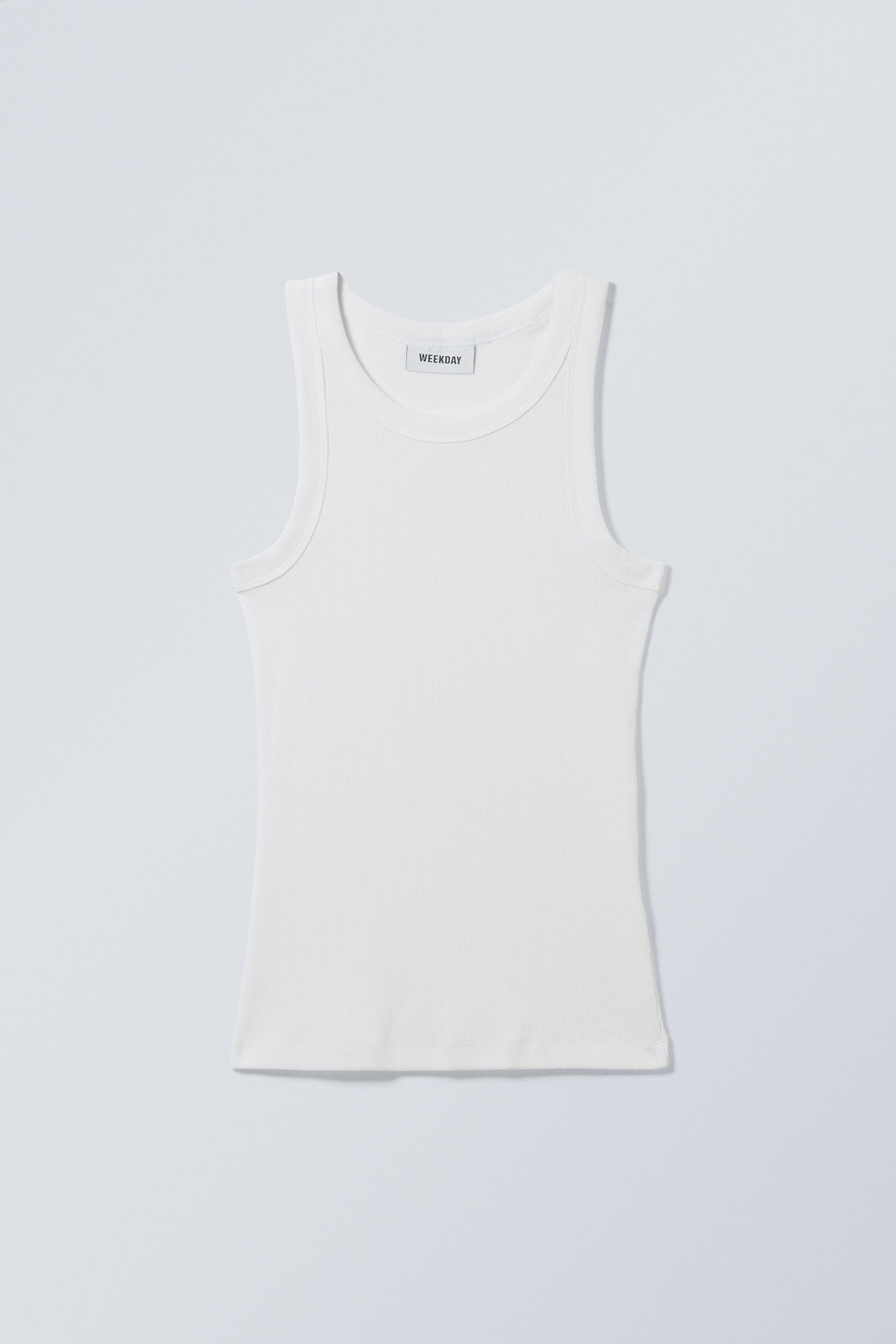 TAILLIERTES GERIPPTES TANKTOP | Weekday