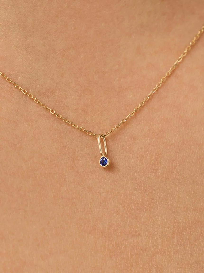 Gold Mini Birthstone Charm | Ana Luisa