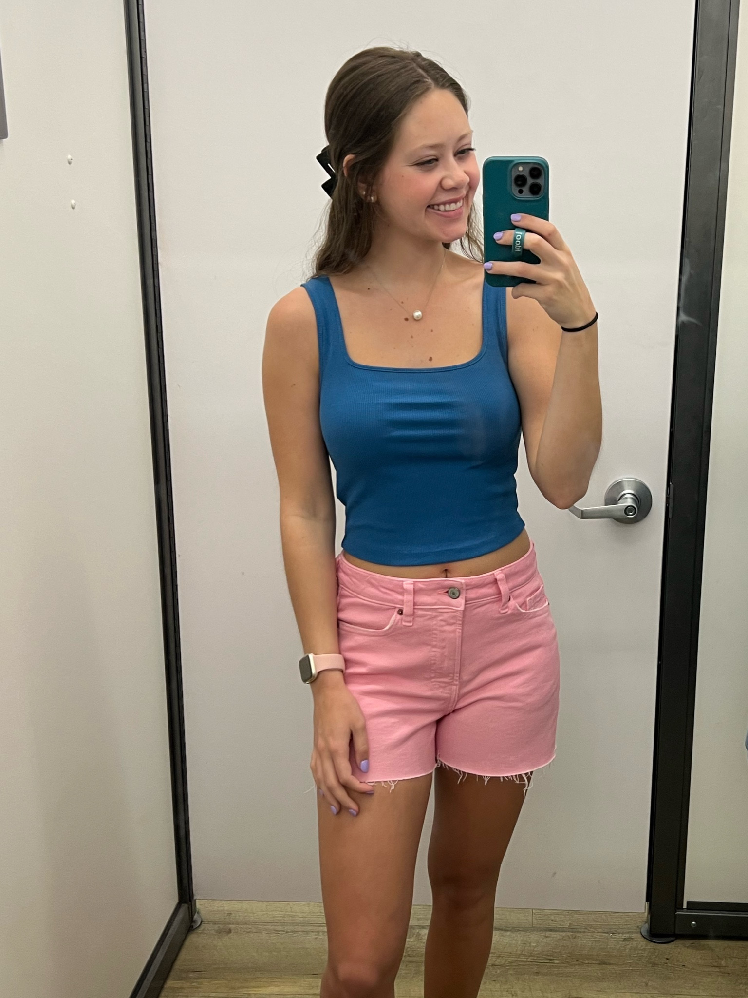 Old Navy spring outfit! Wearing an xs in the tank top and a 2 in the shorts! 

#LTKstyletip #LTKfit #LTKSeasonal