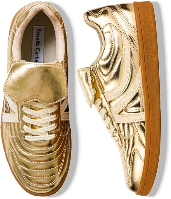 Rosella Carlie Sneakers for Women - Comfortable Casual Walking Tennis Shoes Non-Slip Shoes for Wo... | Amazon (US)