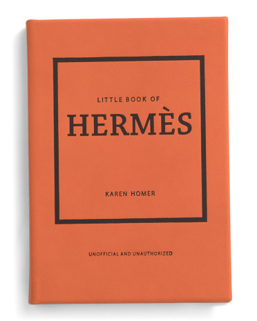 Little Book Of Hermes Collection Luxe Leather Bound Book | TJ Maxx