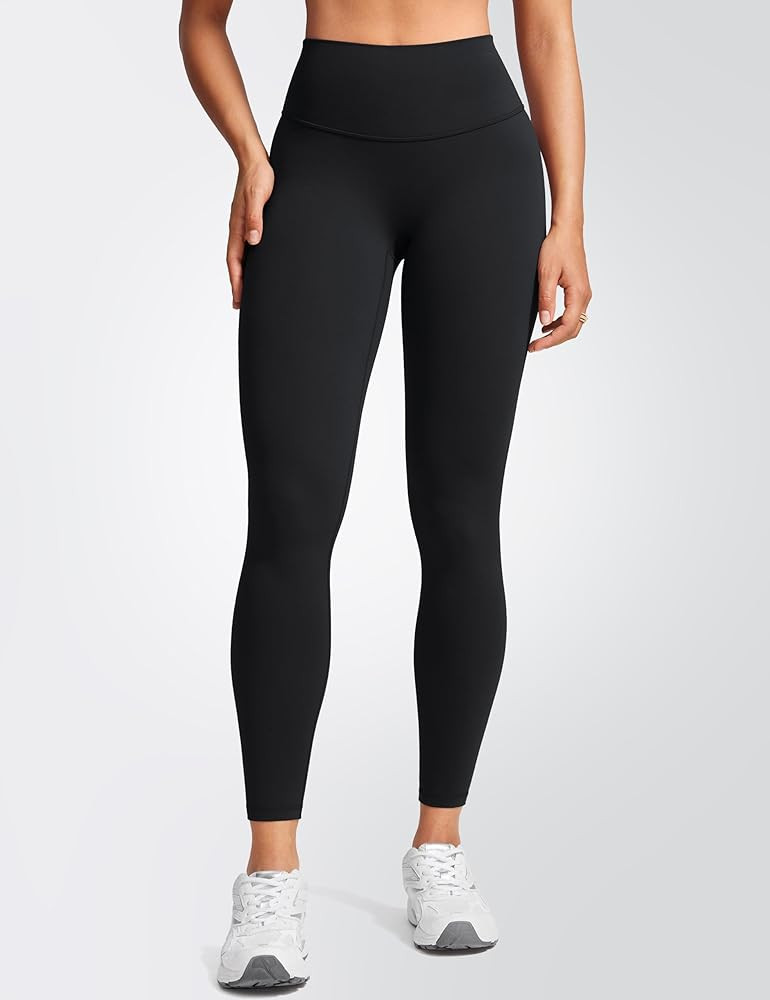 INGIA Womens High Waist No Front Seam Scrunch Butt Leggings Workouts 25 Inches V-Back Scrunch Boo... | Amazon (US)