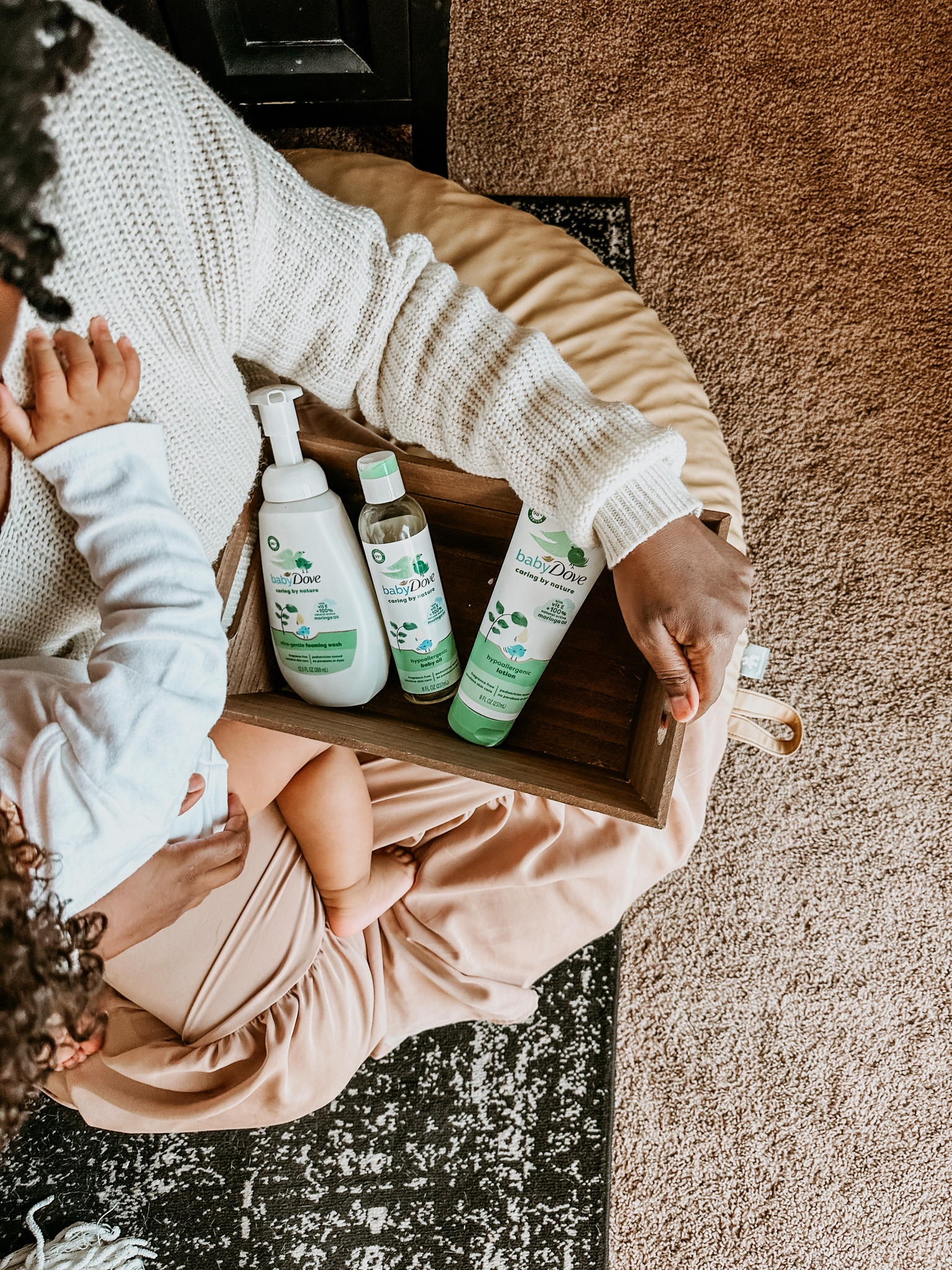 #AD A new exclusive launch at @target for the next six months! @BabyDoveCare is launching their brand new line #CaringbyNature and it has 100% biodegradable ingredients 🌎 

This new line also uses 100% moringa oil that helps protect your little one’s skin from biological stressors.
Head to #Target and try out this brand new line with your little one! #TargetPartner #maternity 

#LTKbaby #LTKkids #LTKbump