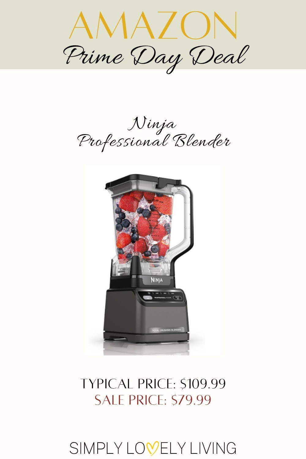 Amazon Prime Day Deal. Ninja Professional Blender. #primeday

#LTKSaleAlert #LTKHome
