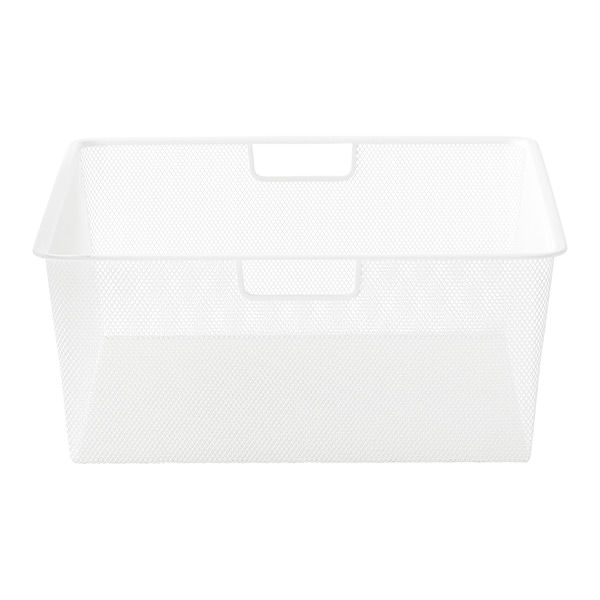 Elfa 14" Narrow Cabinet-Depth 2-Runner White | The Container Store