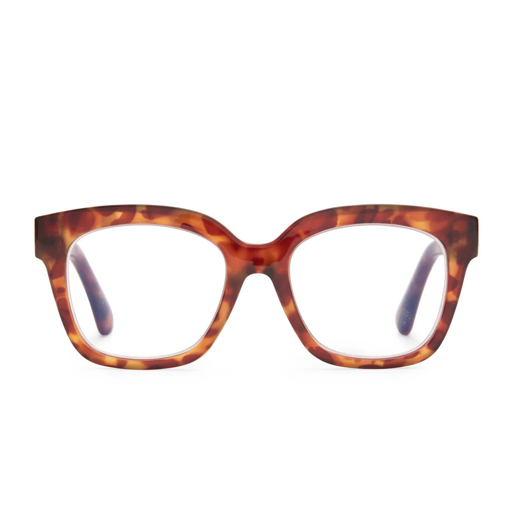 AVA - AMBER TORTOISE + BLUE LIGHT TECHNOLOGY GLASSES | DIFF Eyewear