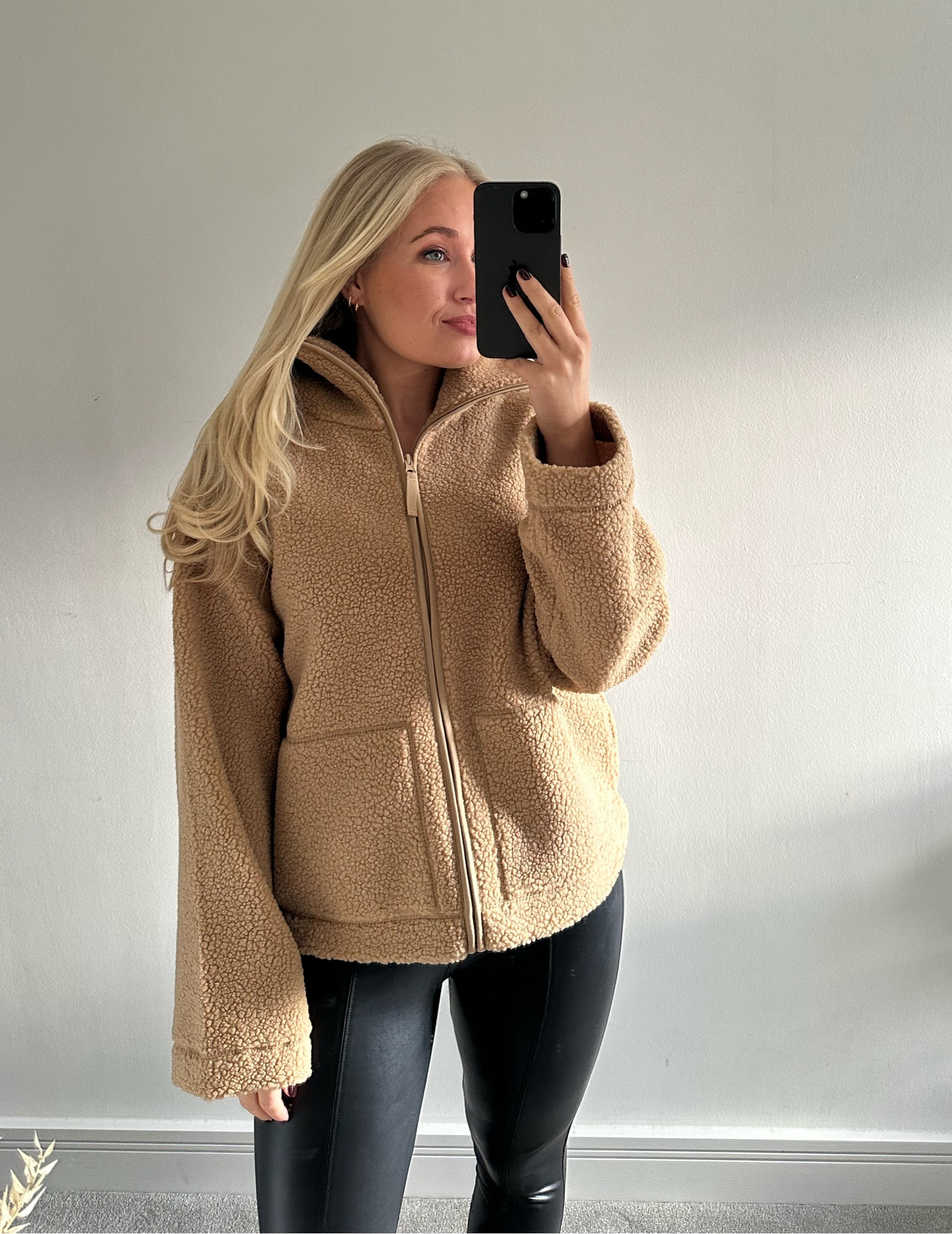 cosy jacket season. 

love this chestnut/caramel coloured teddy jacket. It’s so affordable too! 🤎

ootd, teddy jackets, winter jacket, winter fashion 

#LTKSeasonal #LTKstyletip