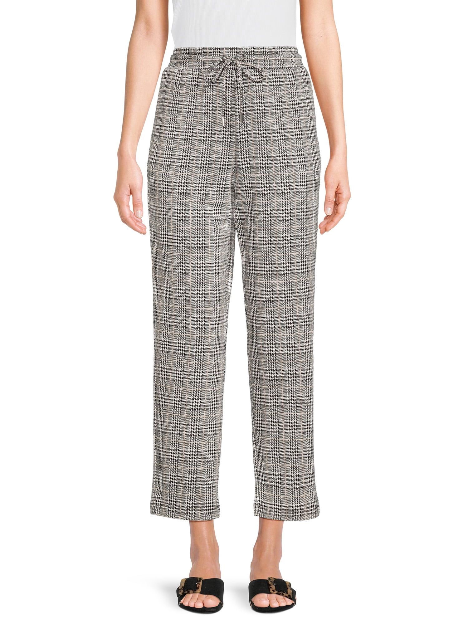 Time and Tru Women's Pull-On Knit Pants, Sizes XS-XXXL | Walmart (US)