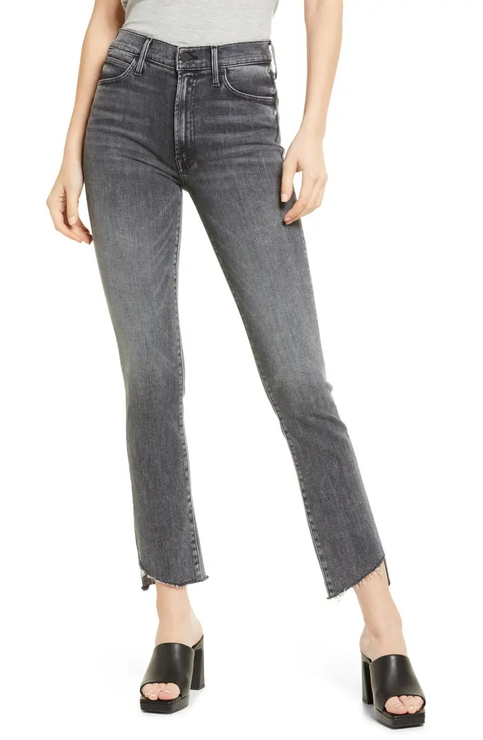 MOTHER The Rascal Step Hem Ankle Slim Jeans | Nordstrom | Nordstrom