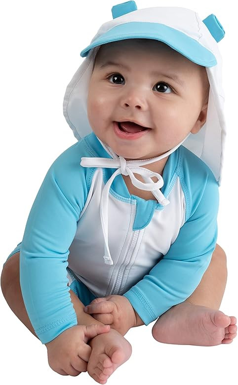 Cuddle Club Baby and Toddler One-Piece Swimsuit | UPF 50+ All-Day UV Protection Infant Sunsuit | Amazon (US)