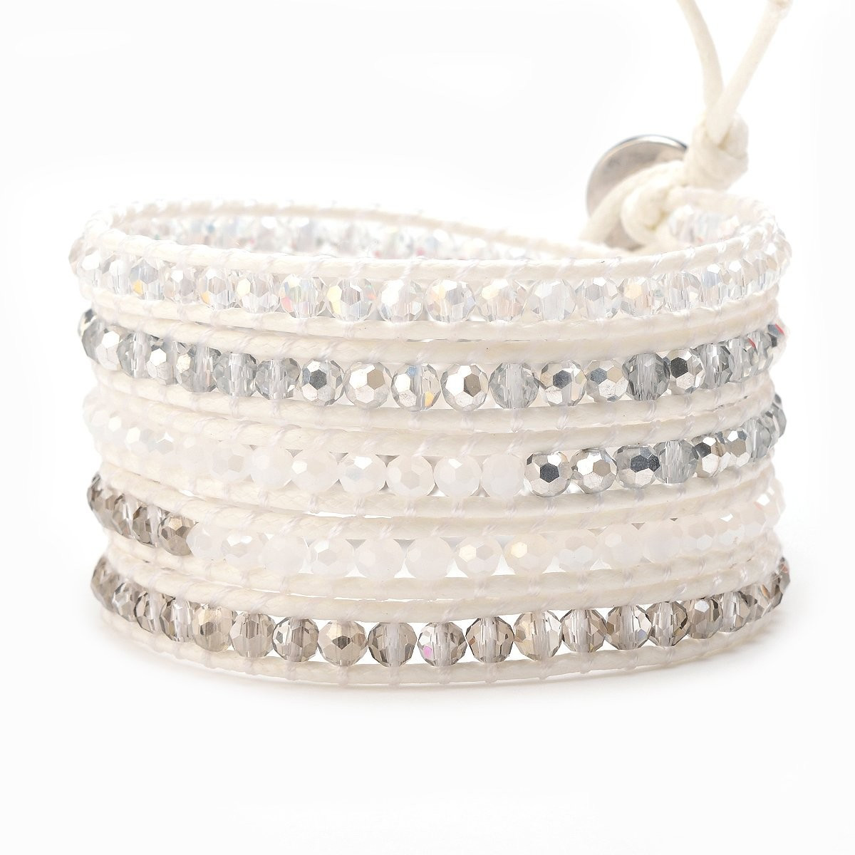 Silver Dorado on Ivory- Vegan | Victoria Emerson