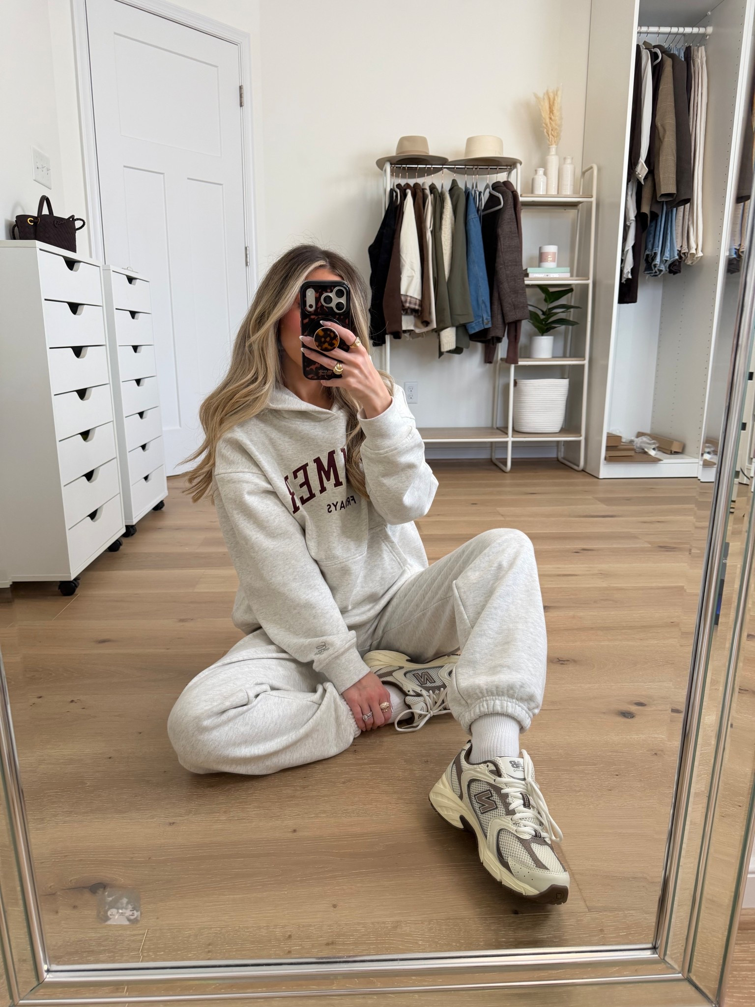 Matching sweat set & new balance 530’s — the perfect comfy ootd combo 

#LTKootd #LTKfitnessgoals #LTKmomlife