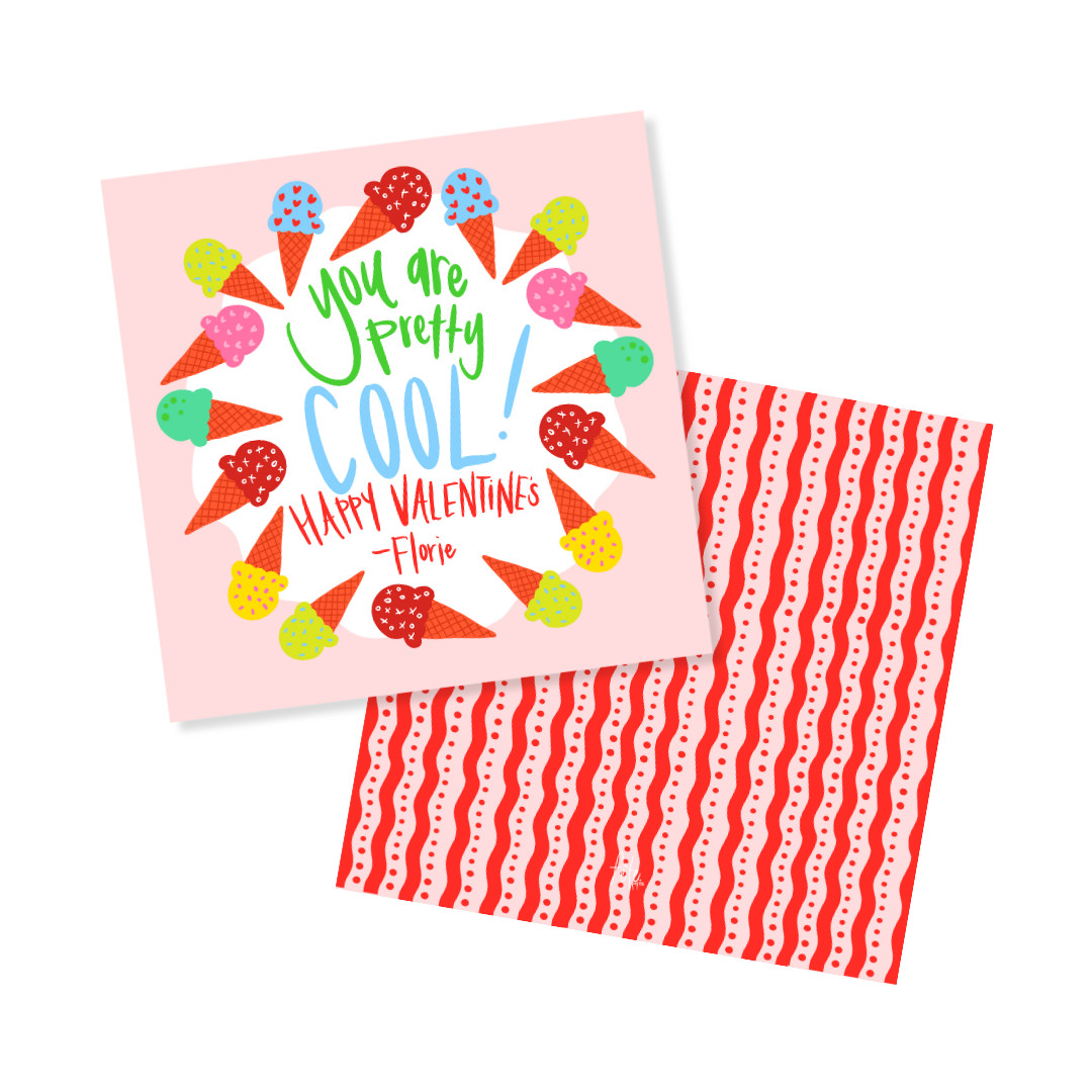 Cool Valentine Tags or Stickers — Fête Papier | Fete Papier