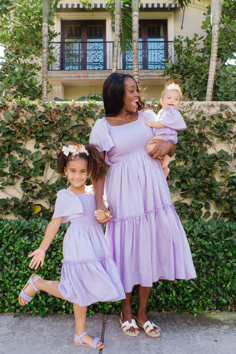 Lennon Dress in Lavender | Ivy City Co