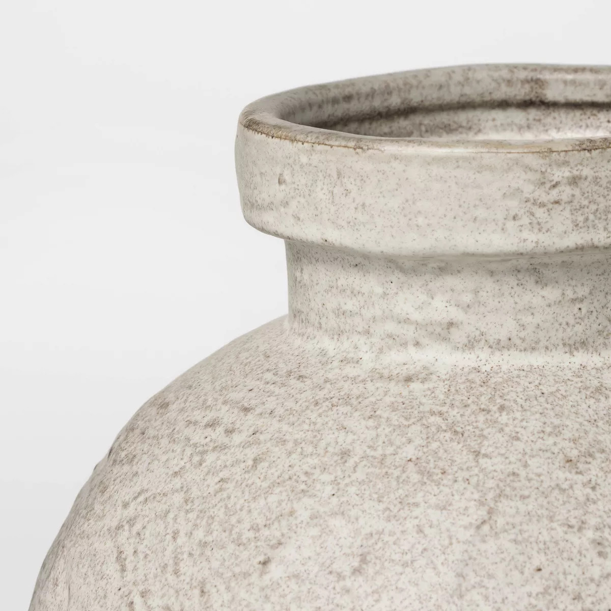 Round Textured Ceramic Vase - Threshold™ designed with Studio McGee | Target