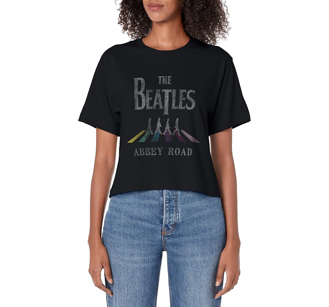 The Beatles Abbey Road Women's Crop Top | Amazon (US)