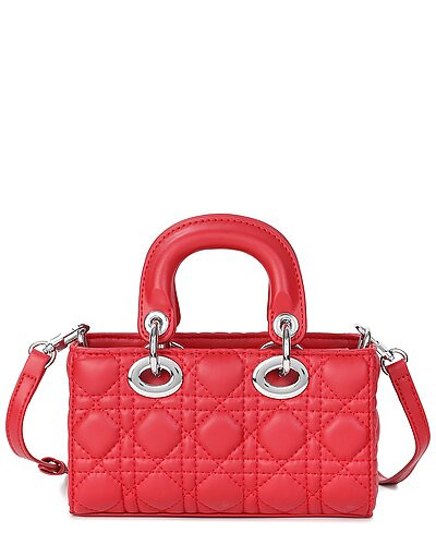Elegant Structured Quilted Leather Shoulder Bag | Gilt & Gilt City