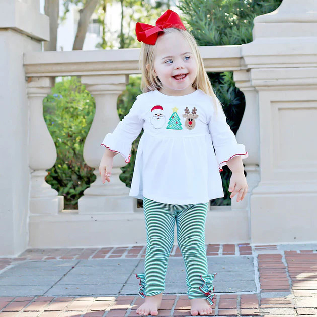 Christmas Cheer Milly Legging Set | Classic Whimsy