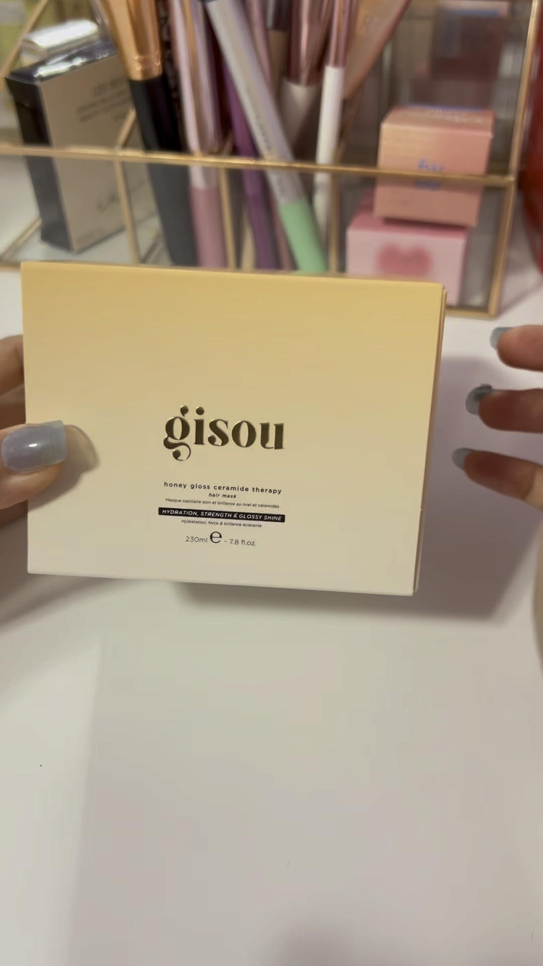 Hair care with Gisou. I love their new honey gloss ceramide therapy mask 🍯

#LTKBeauty #LTKFindsUnder50 #LTKMostLoved