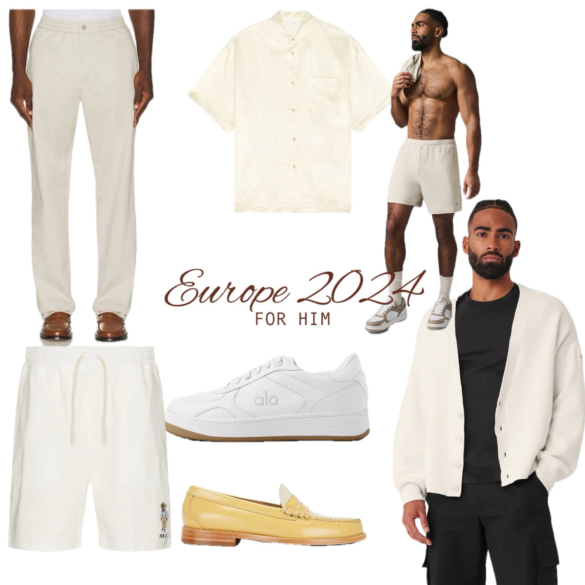 pieces for his Europe wardrobe ✨ 