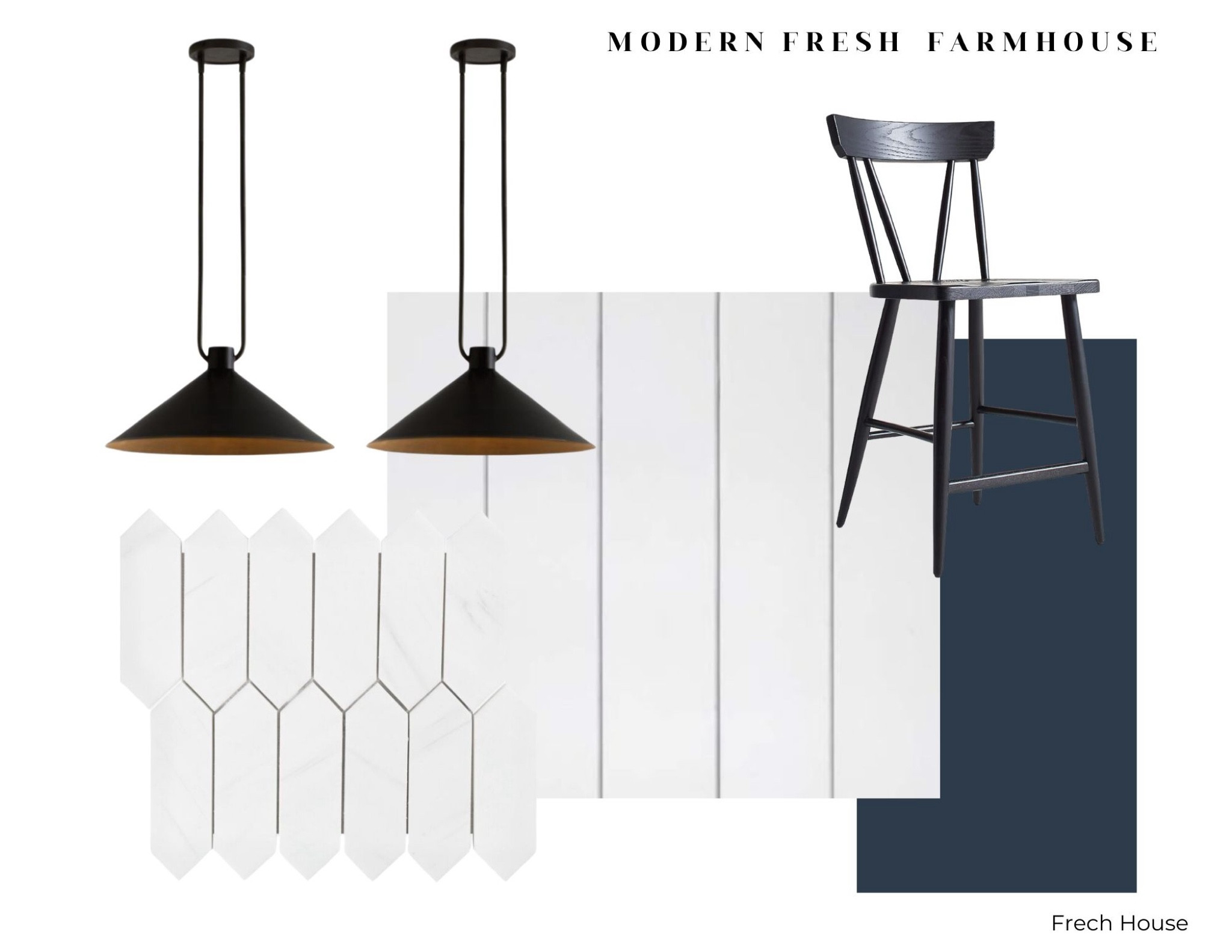Modern farmhouse! Blacks and white kitchen. 

#LTKHome