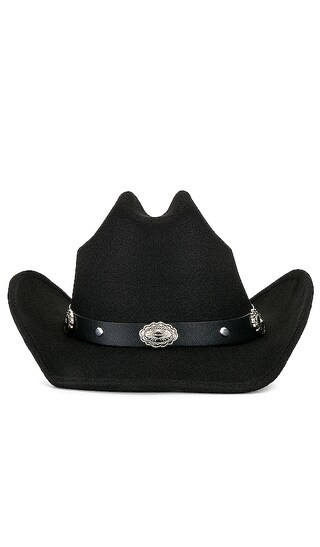 Cowboy Hat in Black | Revolve Clothing (Global)