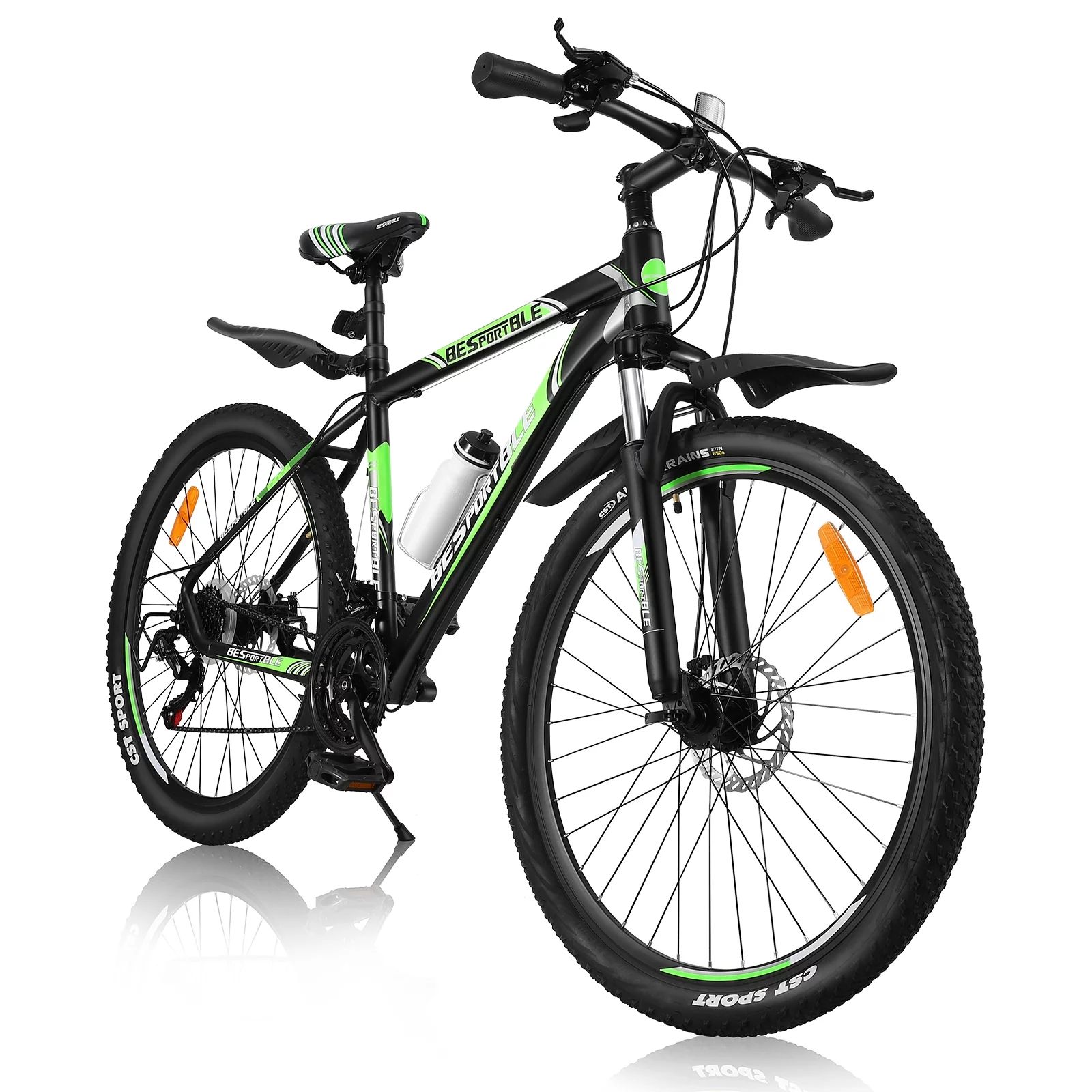 OUNONA Mountain Bike Trail Bikes 27" 21 Speed Men MTB Lightweight Alloy Frame Dual Suspension Dis... | Walmart (US)