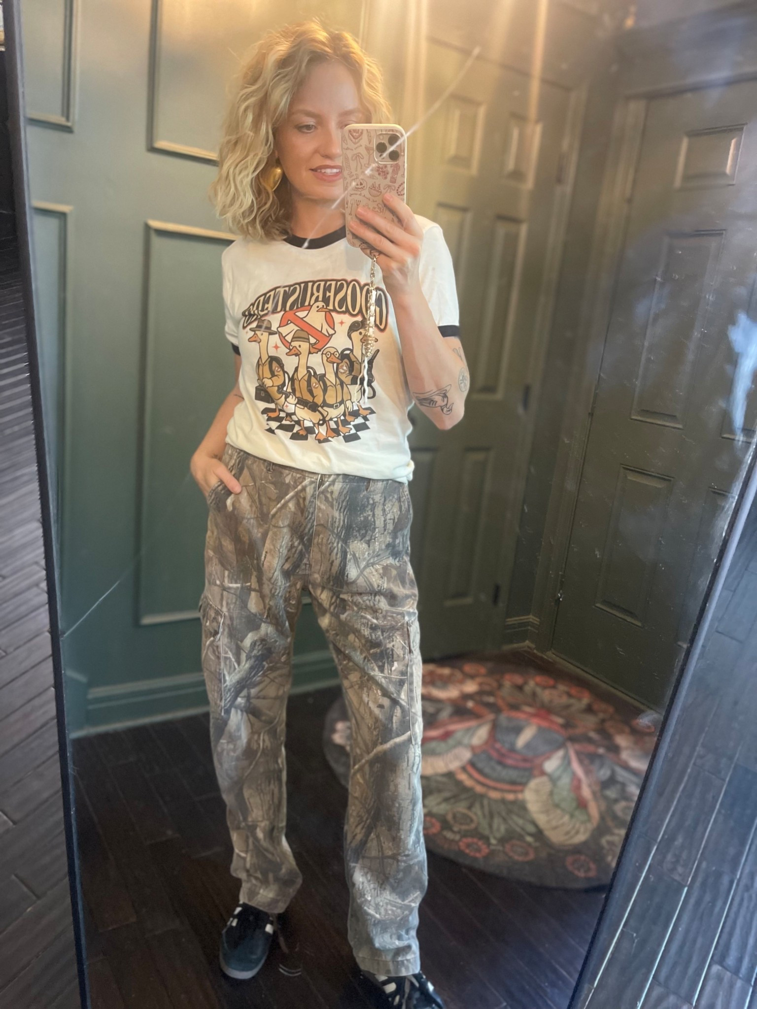 Yes the graphic tee got plenty of wears recently. I know! #spookyseason #fall #halloween

#LTKSeasonal #LTKFindsUnder50