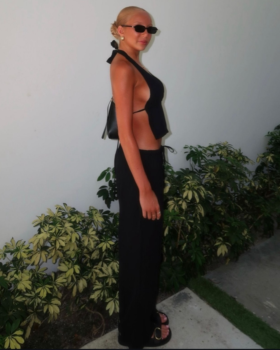 black amazon 2 piece set