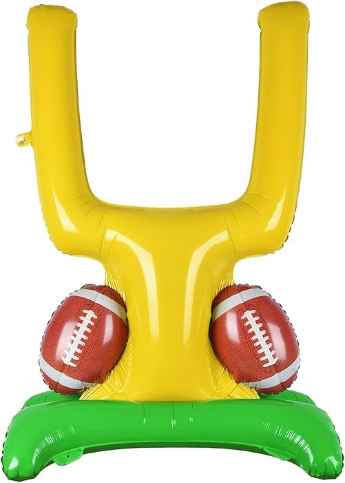 Football Party Supplies Kit - Goal Post Balloon Set for Football Birthday,Tailgate Celebrations &... | Amazon (US)