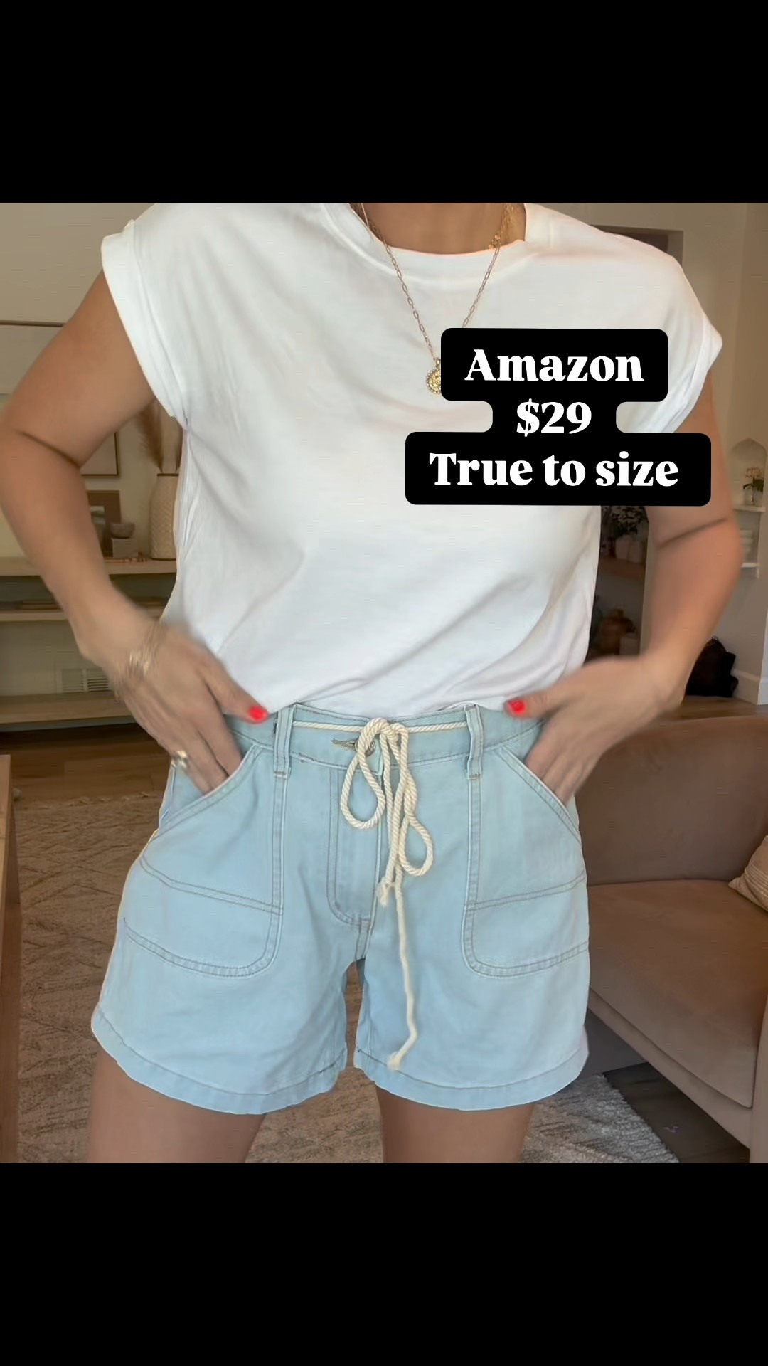 Amazon shorts size small