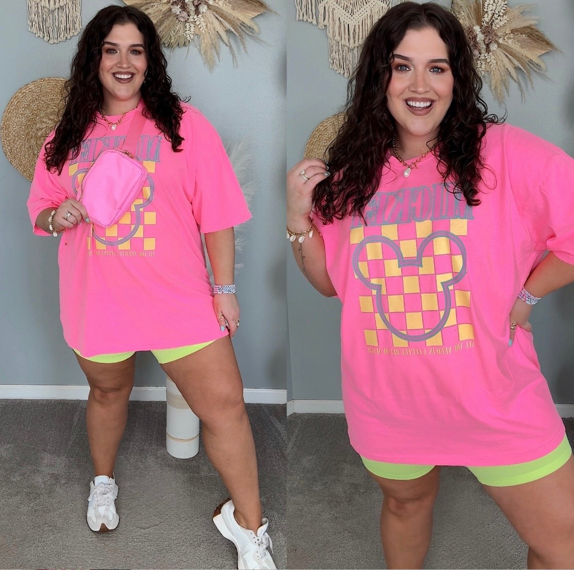 There is something so special about Disney in the spring and summer and this is one of my favorite warm weather looks as a Disney adult. From bright colors, to comfy shoes and adorable mouse ears. This look is 100% win. 
Neon Disney outfit inspo

#LTKSeasonal #LTKPlusSize #LTKTravel