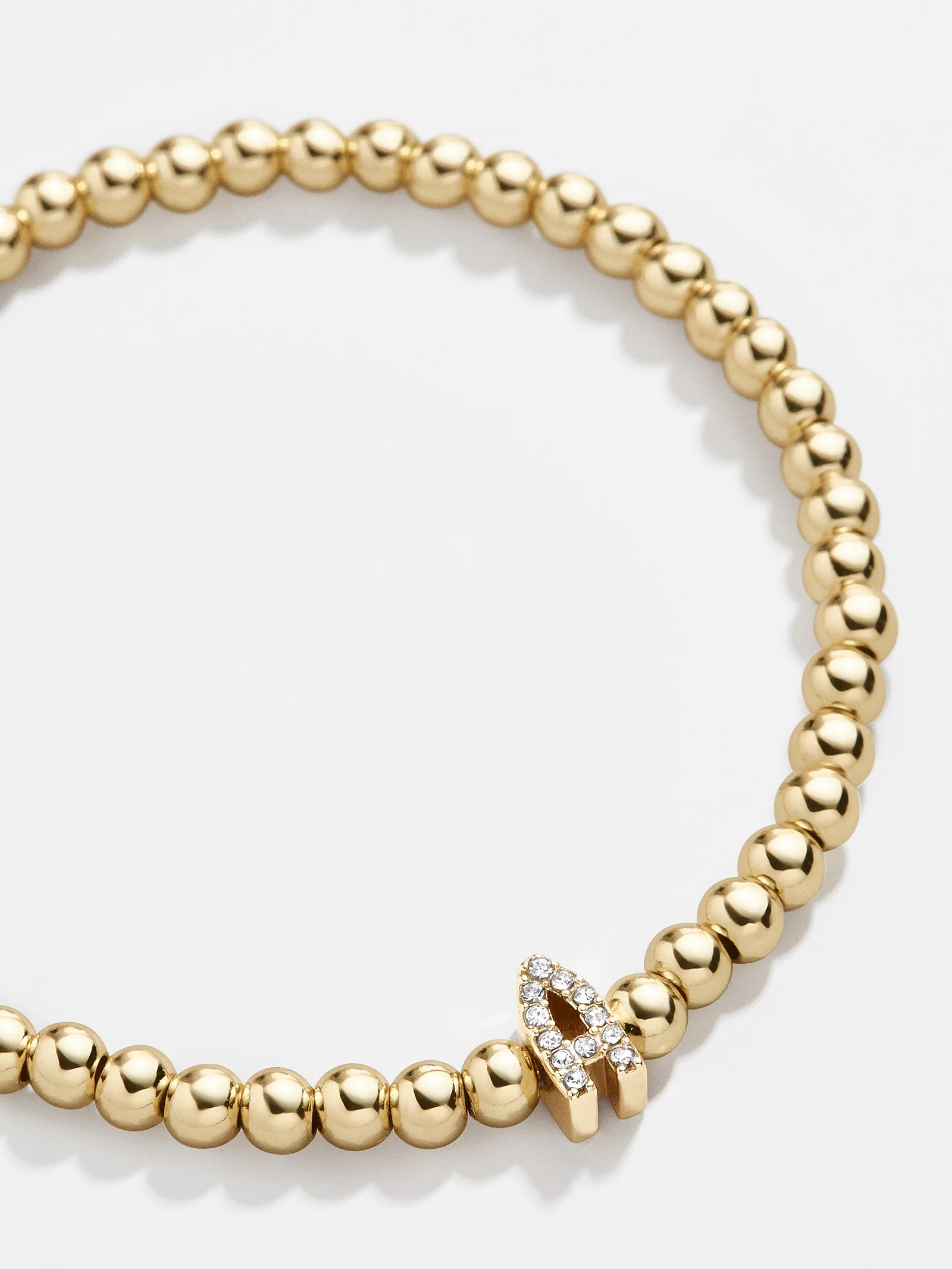 Initial Pisa Bracelet - Pavé Vertical | BaubleBar (US)