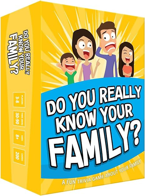 Do You Really Know Your Family? A Fun Family Game Filled with Conversation Starters and Challenge... | Amazon (US)