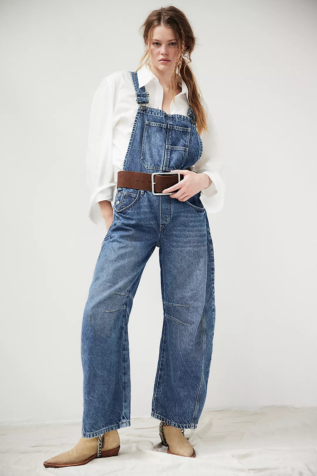 We The Free Good Luck Barrel Overalls | Free People (Global - UK&FR Excluded)