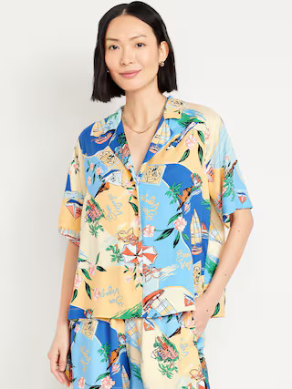Button-Down Playa Shirt | Old Navy (US)