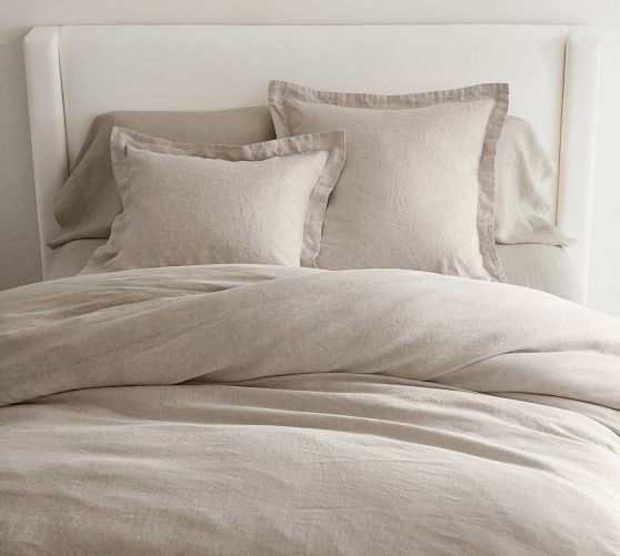 Belgian Flax Linen Duvet Cover | Pottery Barn (US)