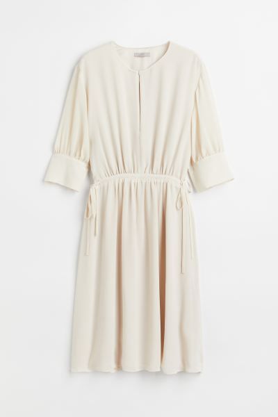 Chiffon Drawstring-waist Dress | H&M (US)