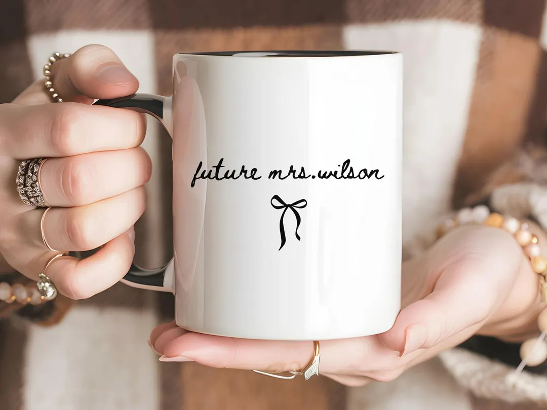 Future Mrs Mug – Engaged Mug, Bride to Be Gift, Custom Coffee Mug, Bridal Shower Gift, Engageme... | Etsy (US)