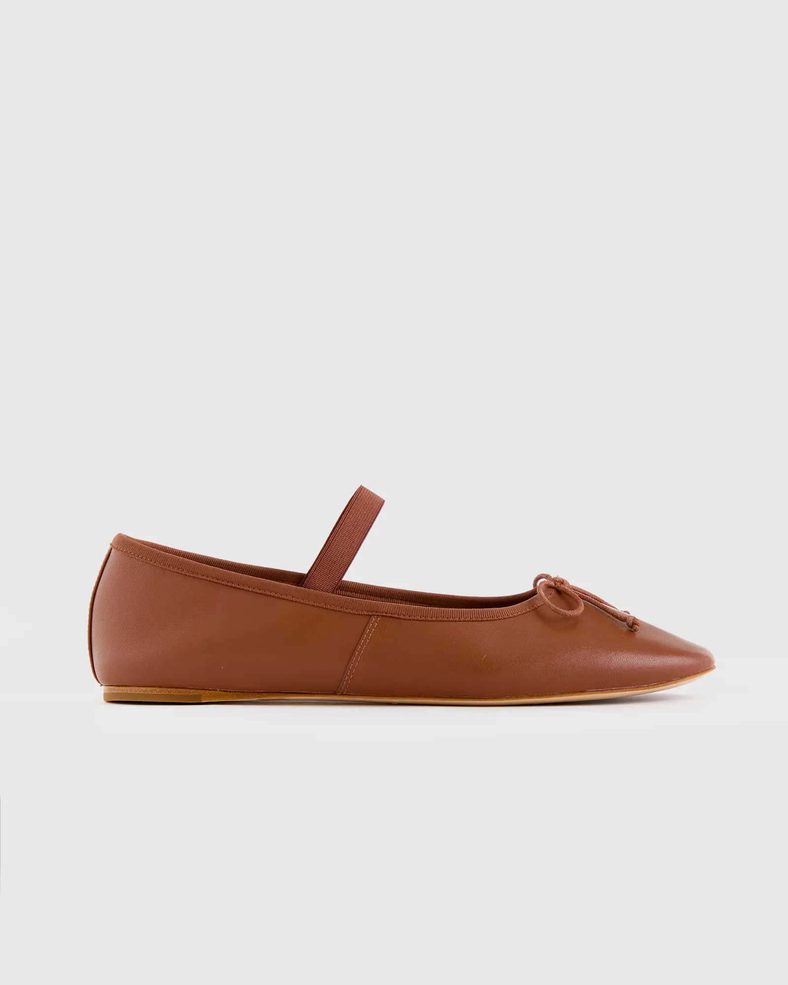Italian Leather Mary-Jane Ballet Flat | Quince