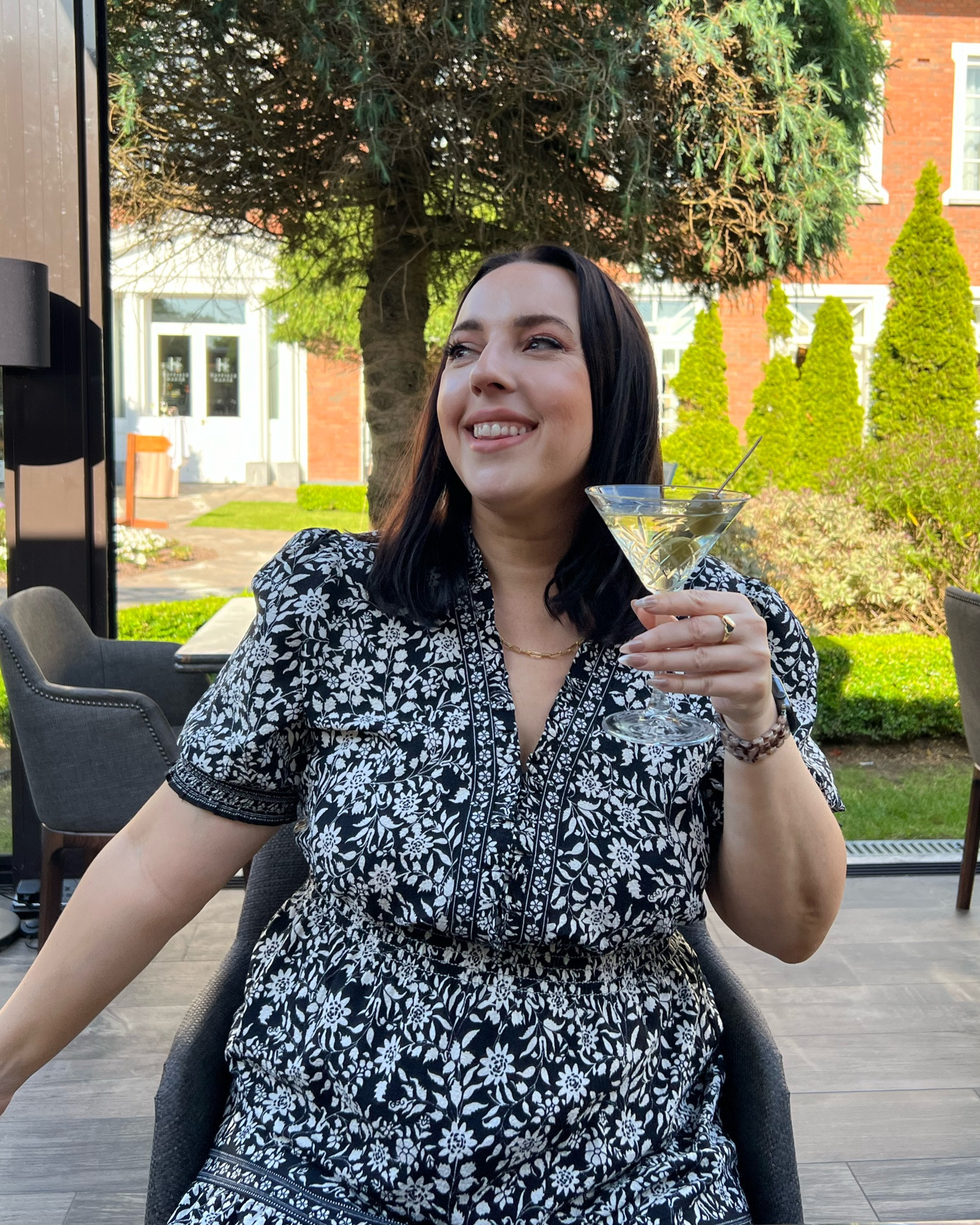 What I wore in Cork Ireland / travel outfit / maxi dress / black and white dress / paperclip chain necklace / gold signet ring

#LTKMidsize #LTKTravel #LTKStyleTip