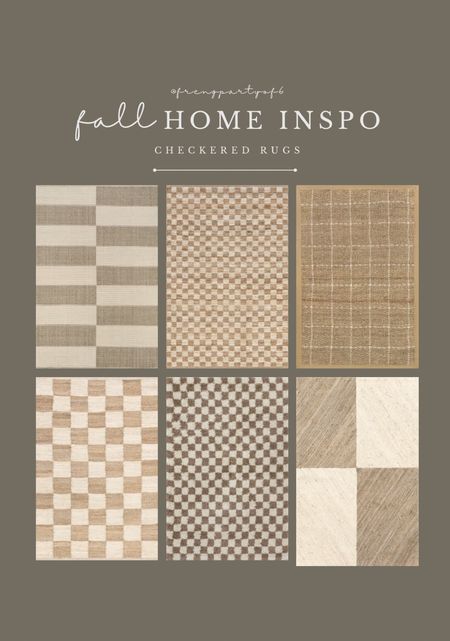 New checkered area rugs! Love these for a living room, entryway, bedroom, etc. Available in a ton of sizes! Use code CFRENG15 to save!

#LTKsalealert #LTKstyletip #LTKhome