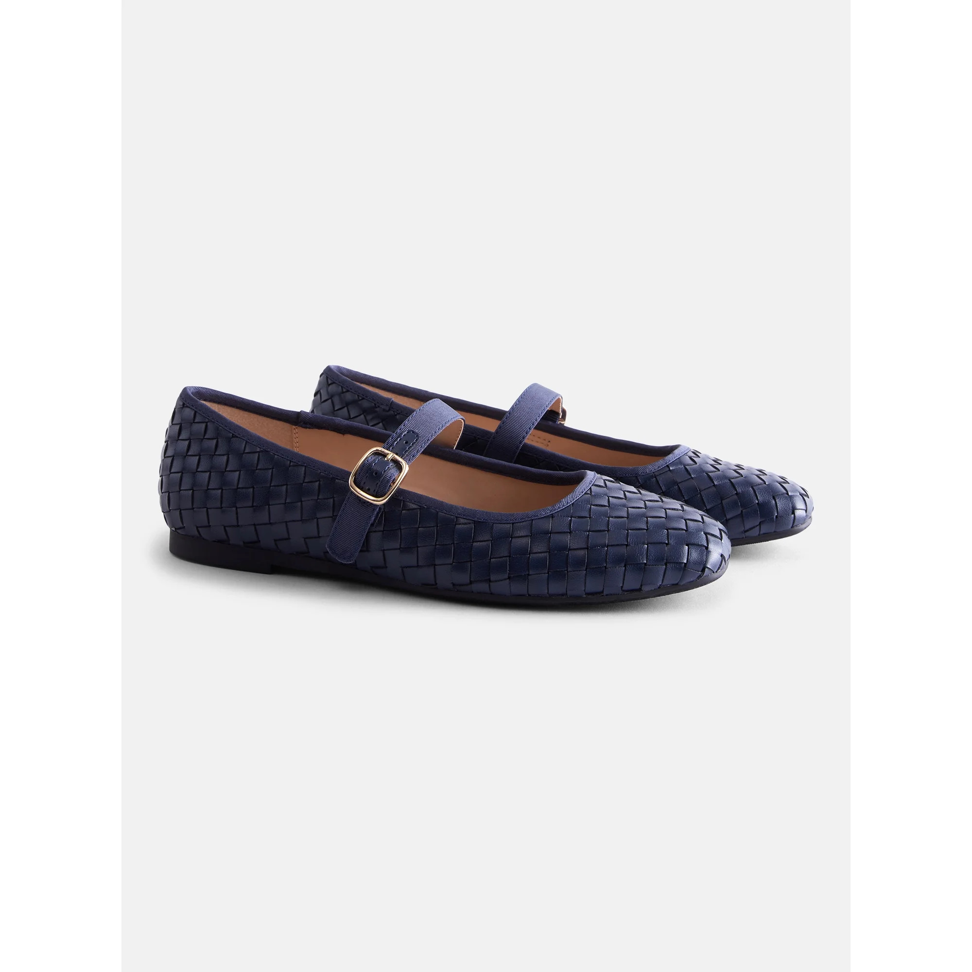 Scenario Women's Woven Mary Jane Flats | Walmart (US)